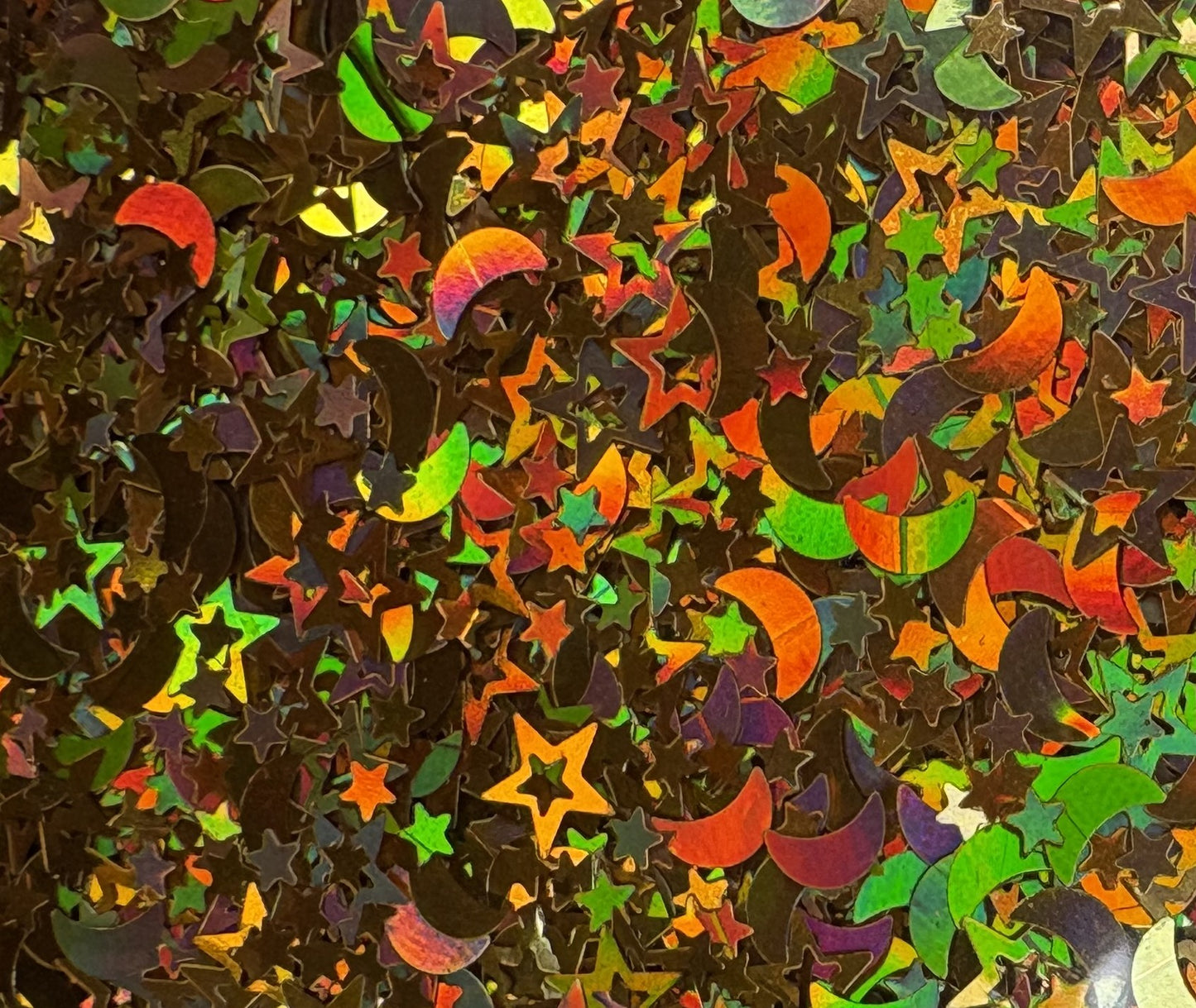 GOLD MOON & STARS